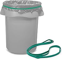 Vista 1 de Tasker Bandas de goma para botes de basura de 55 galones, (valor - 6 piezas)