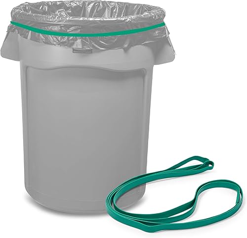 Tasker Bandas de goma para botes de basura de 55 galones, (valor - 6 piezas)