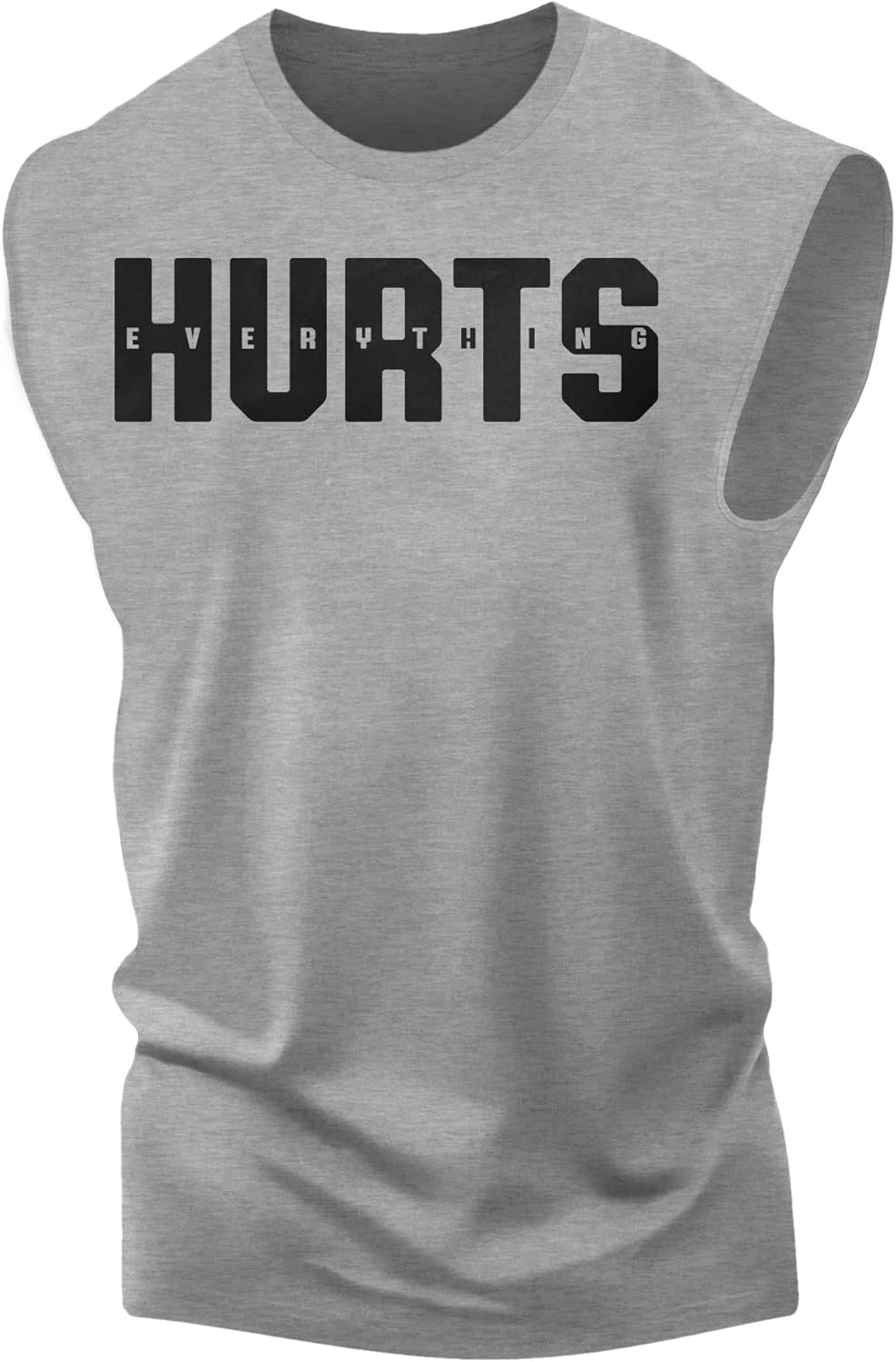 Gymish Lifestyle Graphic Gym Muscle Tank Tops for Men – Funny Sleeveless Workout Lifting Shirts