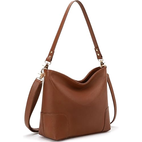 GEMIU Crossbody Bags for Women,PU Leather Handle Satchel Shoulder Purse Bucket Handbag with Adjustable Shoulder Strap