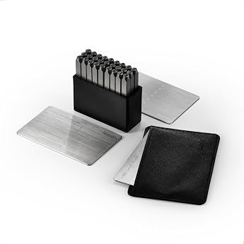 SecuX XSEED Plus - Secure Bitcoin Wallet Crypto Seed Storage Steel Plates (Steel Punch Set Included) USB, Compatible with Sec