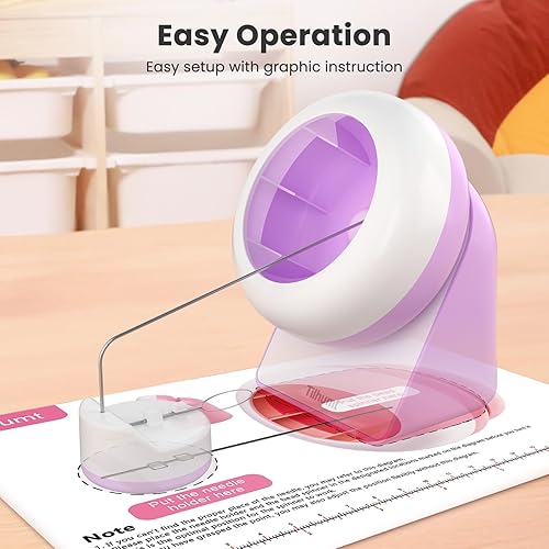 Vista 5 de Tilhumt Juego de 2112 cuentas para hacer 18 pulseras de la amistad, kit de fabricación de pulseras con 12 colores de cuentas de arcilla polimérica