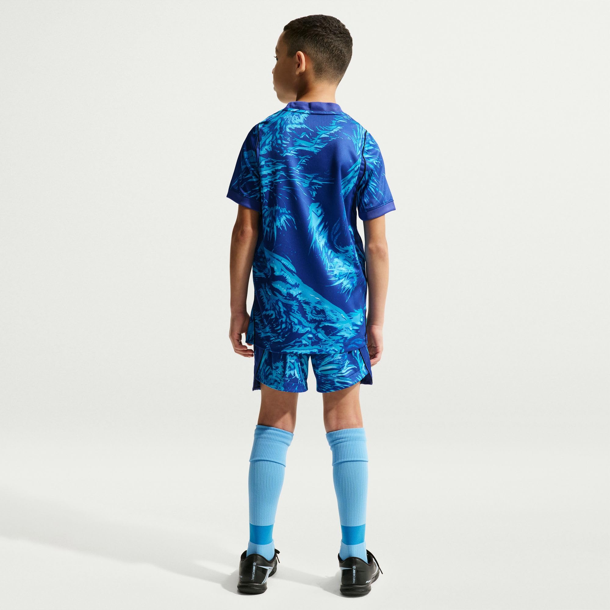 Nike England 2026 Stadion Goalkeeper Nike Dri-Fit Kurzärmliges Replika-fußballtrikot für Ältere Kinder Replica Maglia da Calcio Unisex - Bambini e Ragazzi