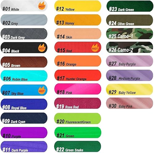 Miniatura 5 de 9KM DWLIFE Tela, tela de nailon Ripstop impermeable blanca 40D, 60 x 39 pulgadas, ligera, revestimiento de PU, tela hermética para cometa, tienda