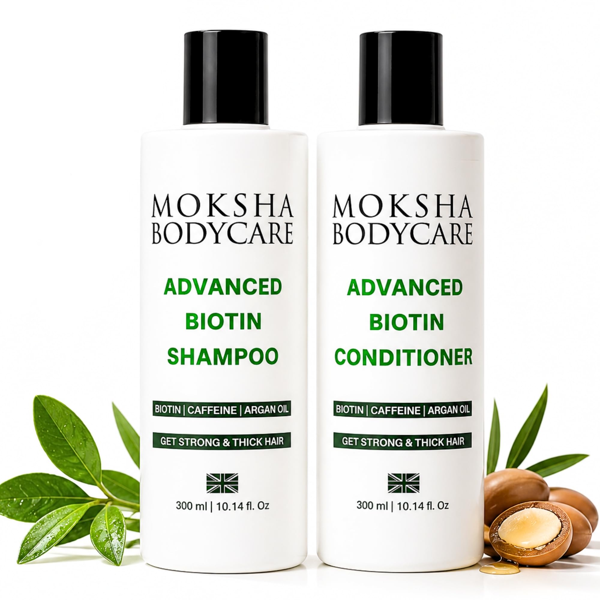 Biotin Shampoo & Conditioner Set - Hair Growth Shampoo for Hair