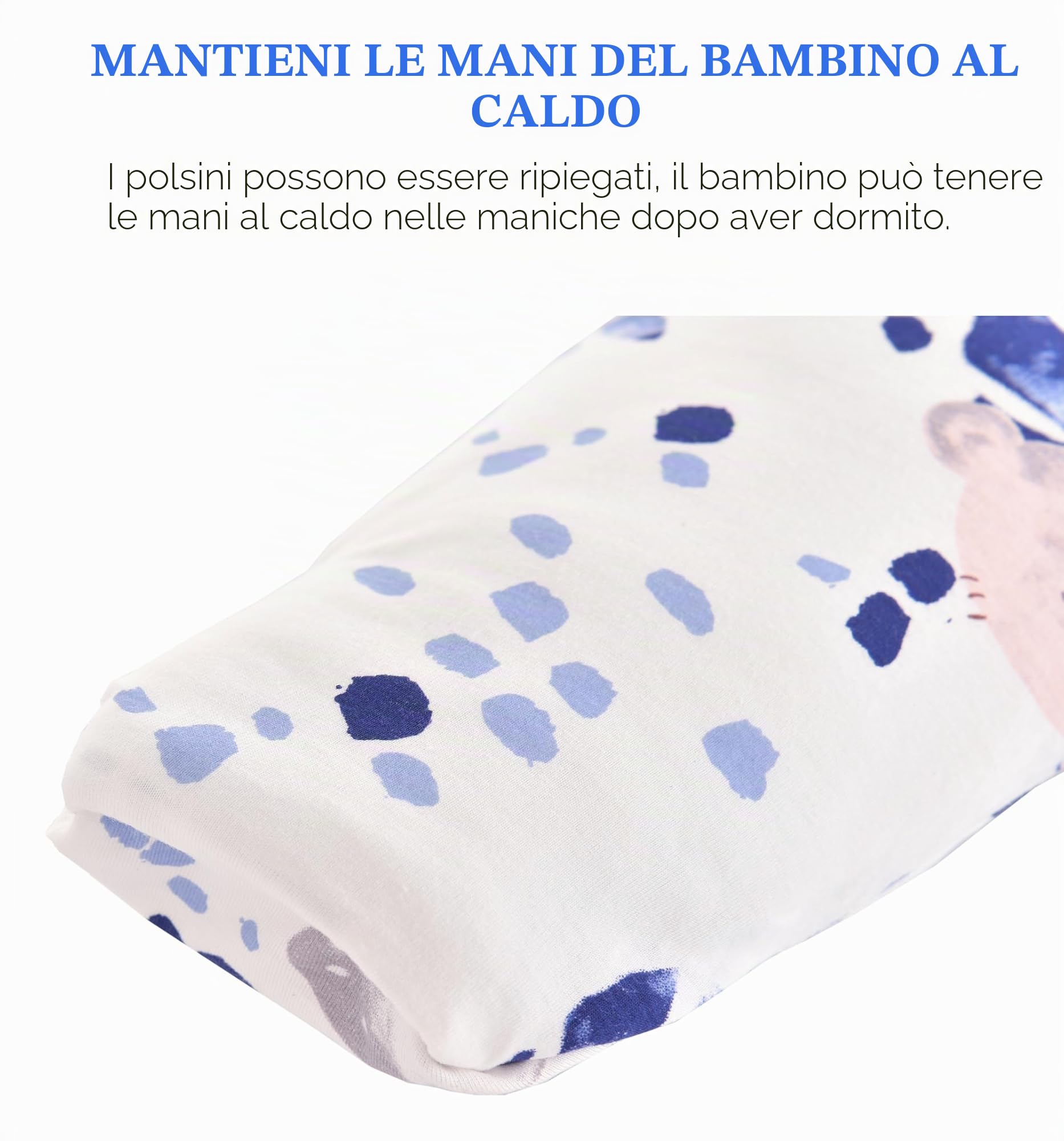 Chilsuessy Sacco nanna invernale 3,5 Tog, per bambini, caldo, per ragazzi e ragazze, neonati, giungla leone, 3,5 tog, M (75-90 cm)
