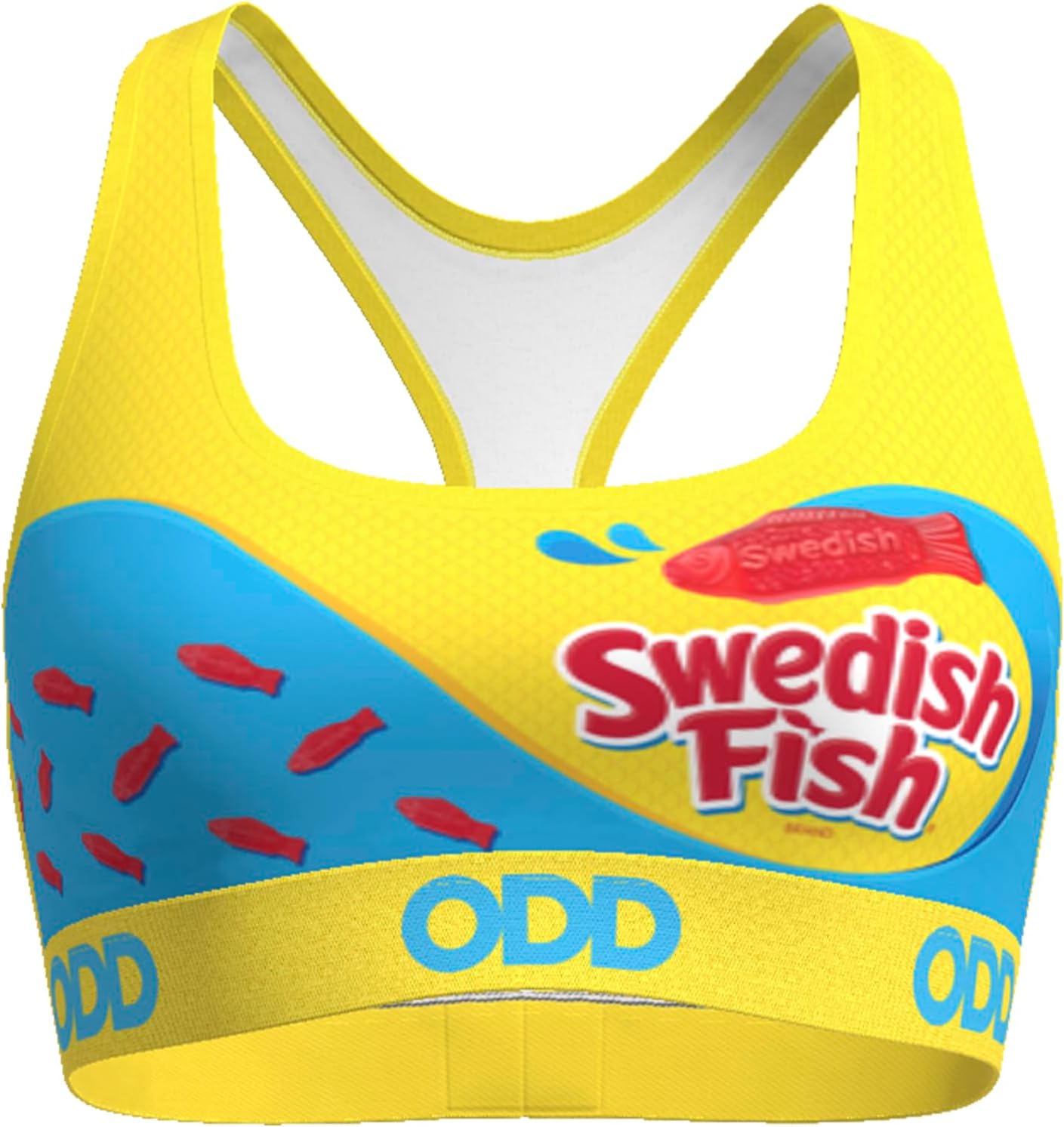 Women's Fun Candy & Snackfood Sport Bra, Assorted Styles