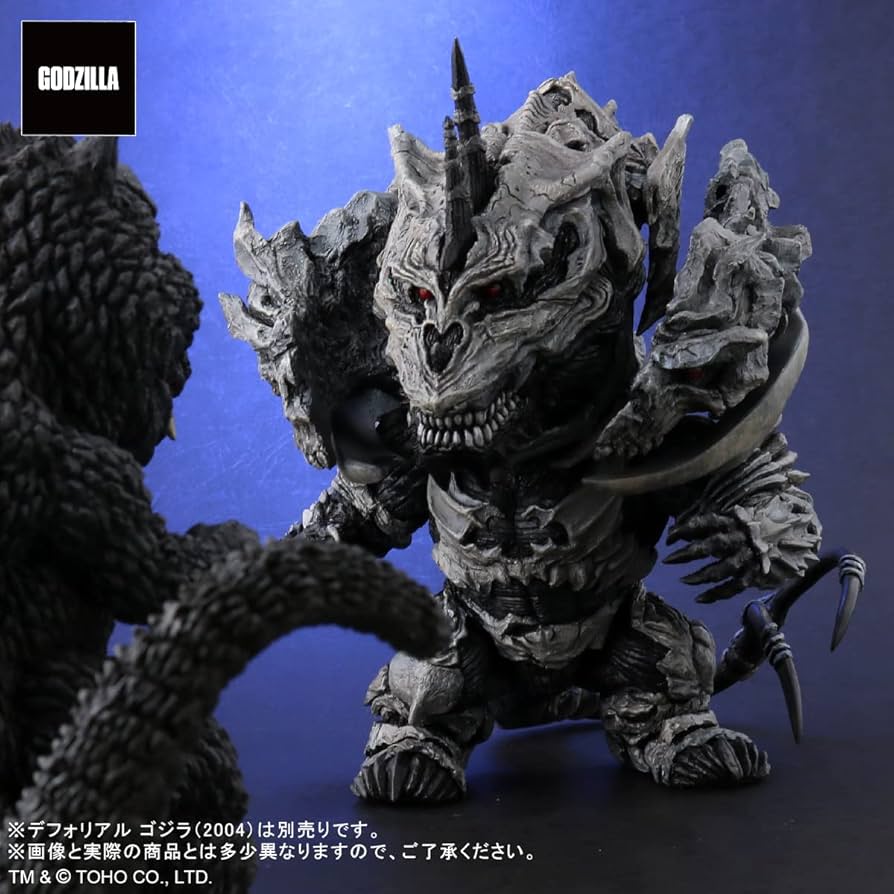新品 デフォリアル ゴジラ にFINAL WARS モンスターX 一般流通版 Amazon | エクスプラス GARAGE TOY デフォリアル モンスターX
