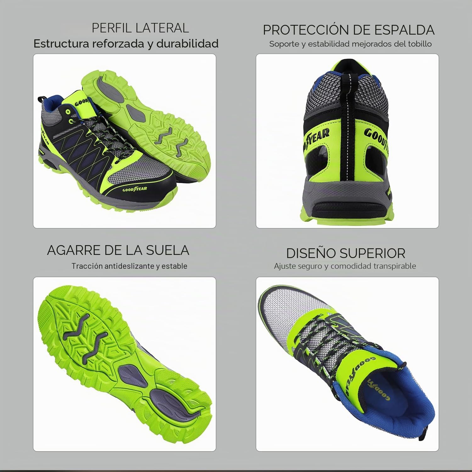 Goodyear gybt1533 Multi S1P SRA botas de seguridad, multicolor, talla 45