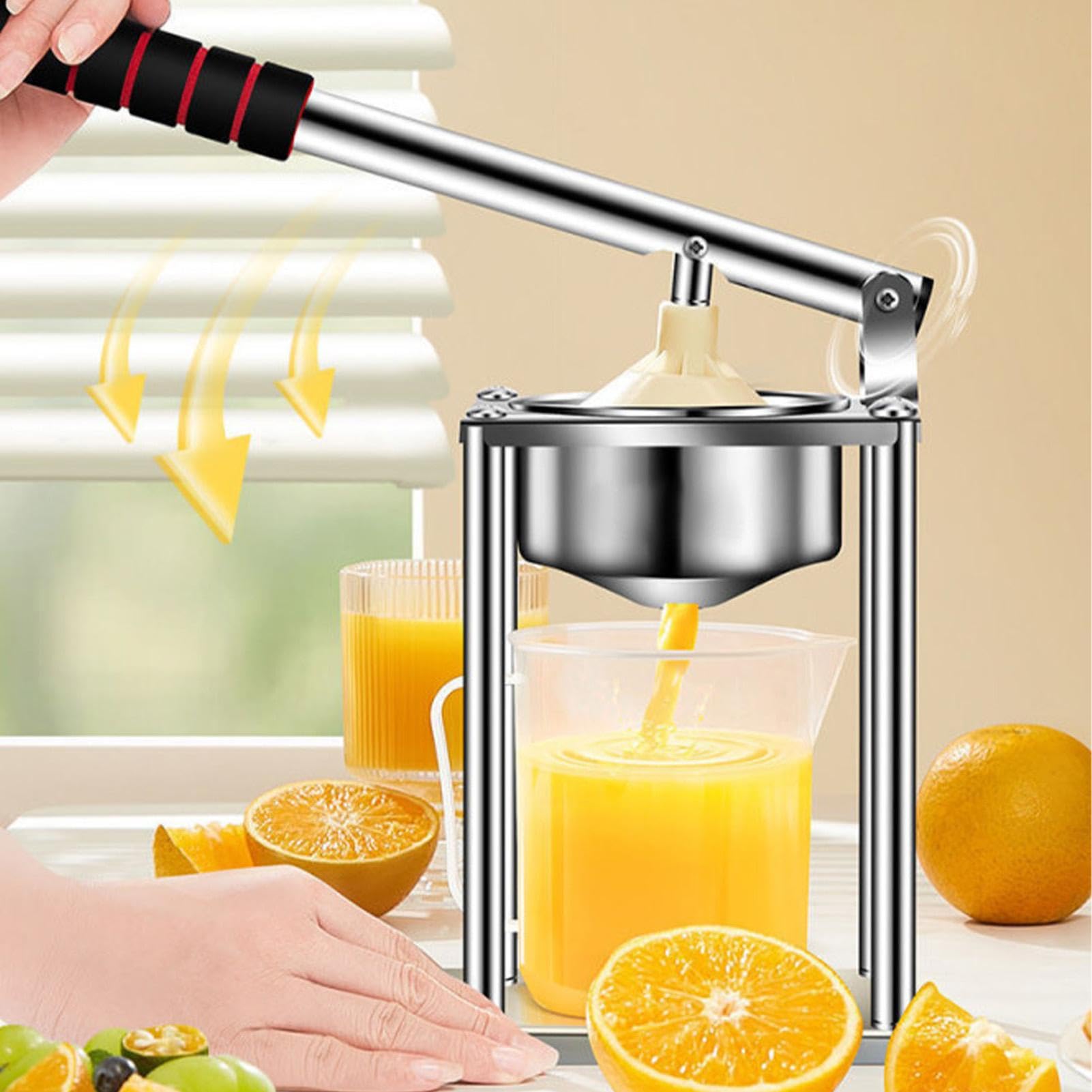 Juicer manual, exprimidor de manzana, manual de cítricos, exprimidor, exprimidor de cítricos, presión de juicers manual pesado para naranja, cítricos para uso en el hogar