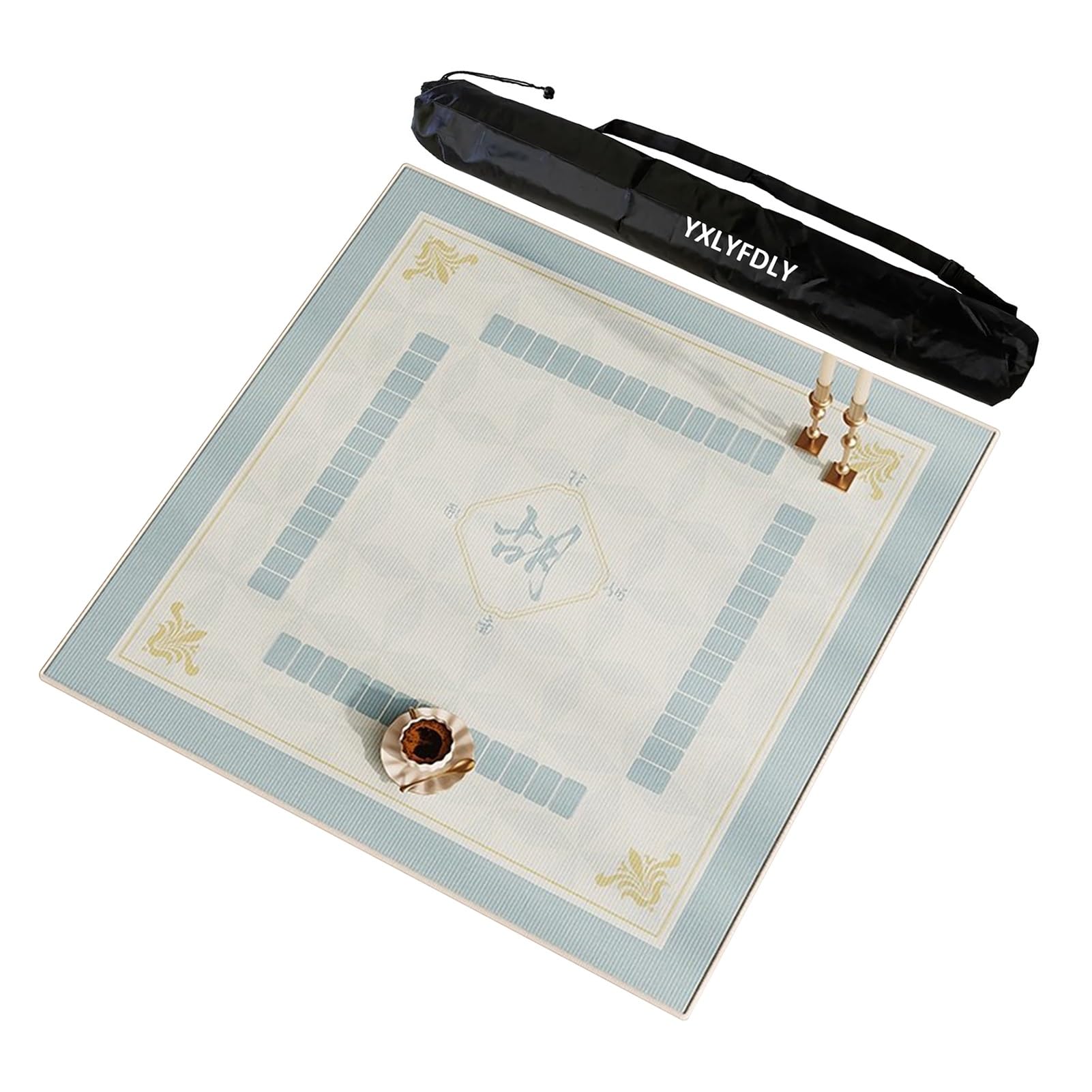vrfvsdasAAS Portable with Carry Bag, Anti-Slip Gaming Pad for Travel & Home(130cm/51.18in)