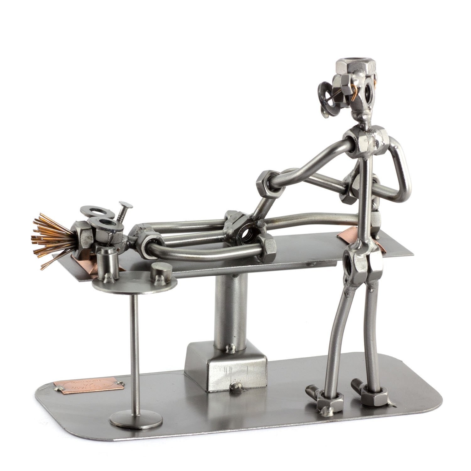 Steelman24 I Fisioterapeuta con Grabado Personal I Made in Germany I Idea para Regalo