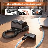 Jeebel Handle Grip Movil - Empuñadura Magnético para Smartphone con Mando a Distancia USB Inalámbrico & Rosca 1/4 Pulgada - Estabilizador Cámara para Teléfonos iPhone y Android para Selfie/Vlog/Video - 8