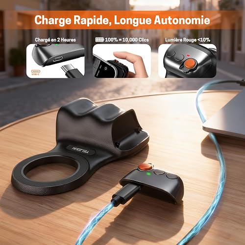 Jeebel Handle Grip Movil - Empuñadura Magnético para Smartphone con Mando a Distancia USB Inalámbrico & Rosca 1/4 Pulgada - Estabilizador Cámara para Teléfonos iPhone y Android para Selfie/Vlog/Video - 8