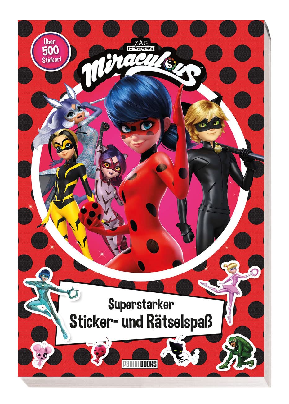 Miraculous: Superstarker Sticker- und Rätselspaß: Sticker- und Rätselblock