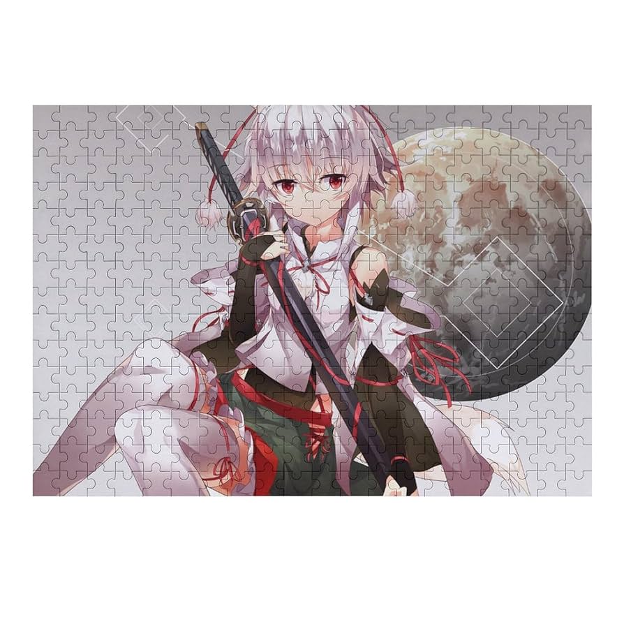 Amazon.co.jp: ジグソーパズル 東方シリーズ 藤原妹紅 可愛い