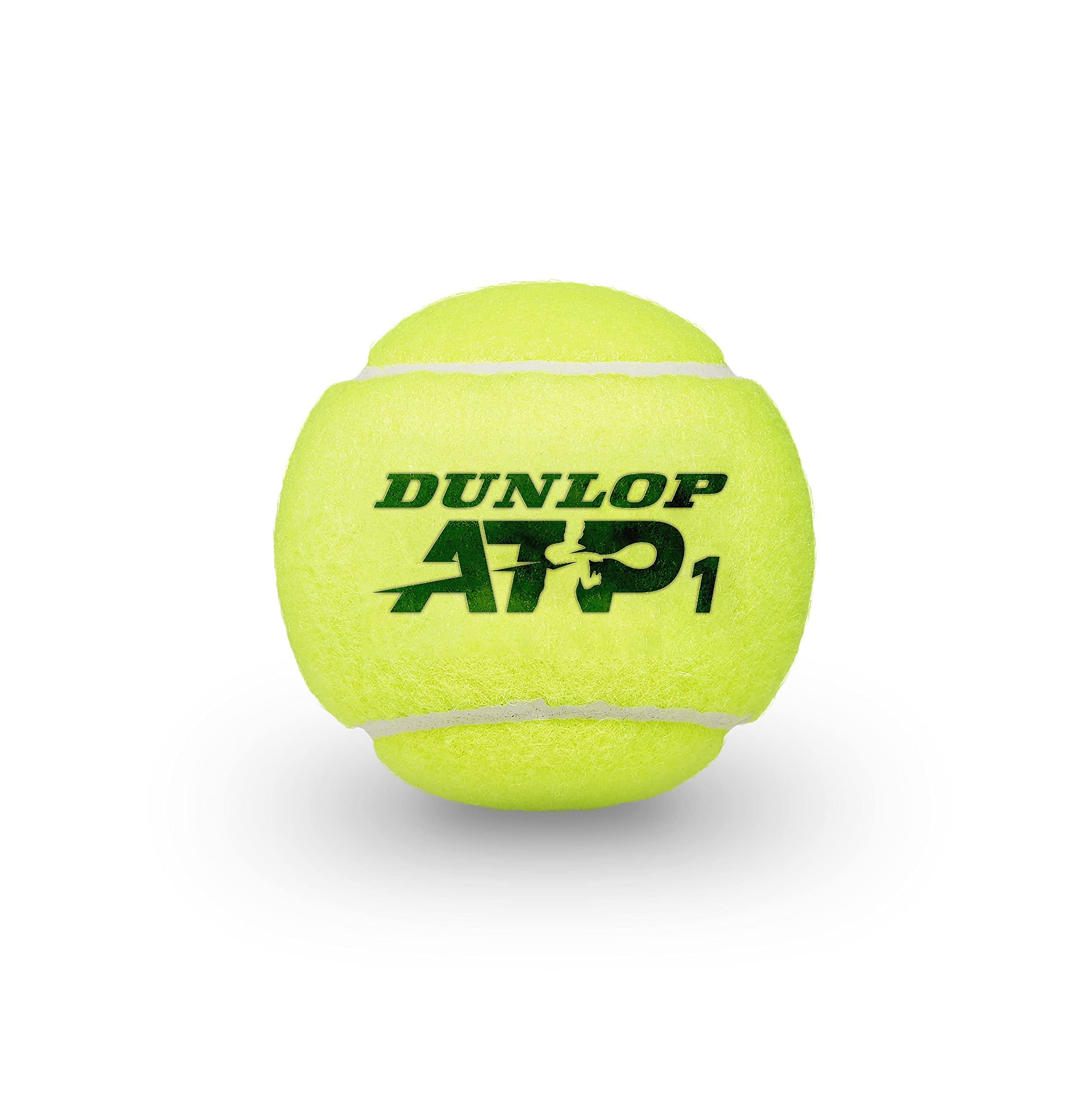 DUNLOP Unisex's Tennis Tennisball ATP Championship-4 Ball Pet, Yellow, One Size