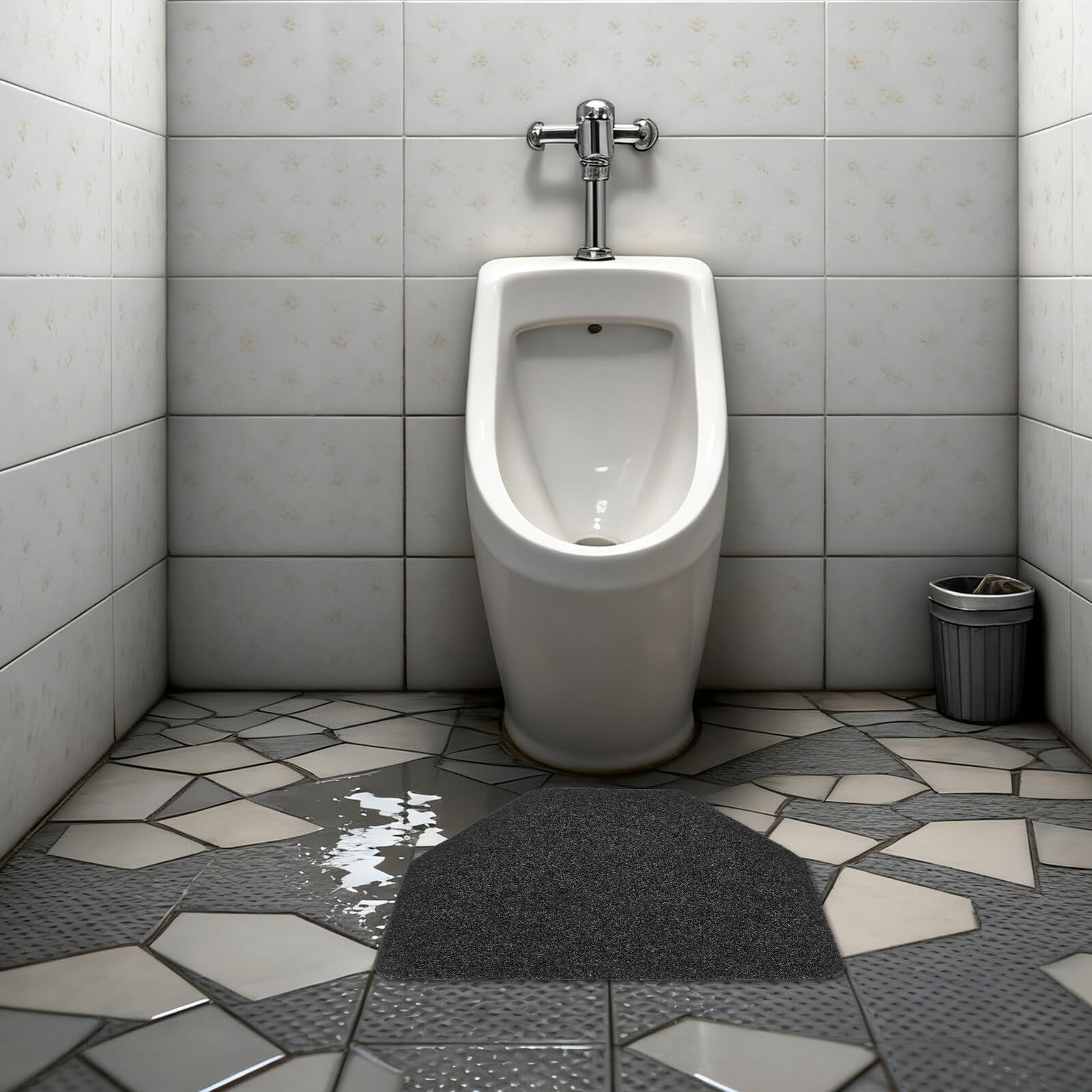 Hohopeti 4stücke Wc-badematte rutschfest Waschbar Urinalzubehör Urinalmatten für Herren-wcs Hygiene-lösung für Hotels Büros Öffentliche Toiletten