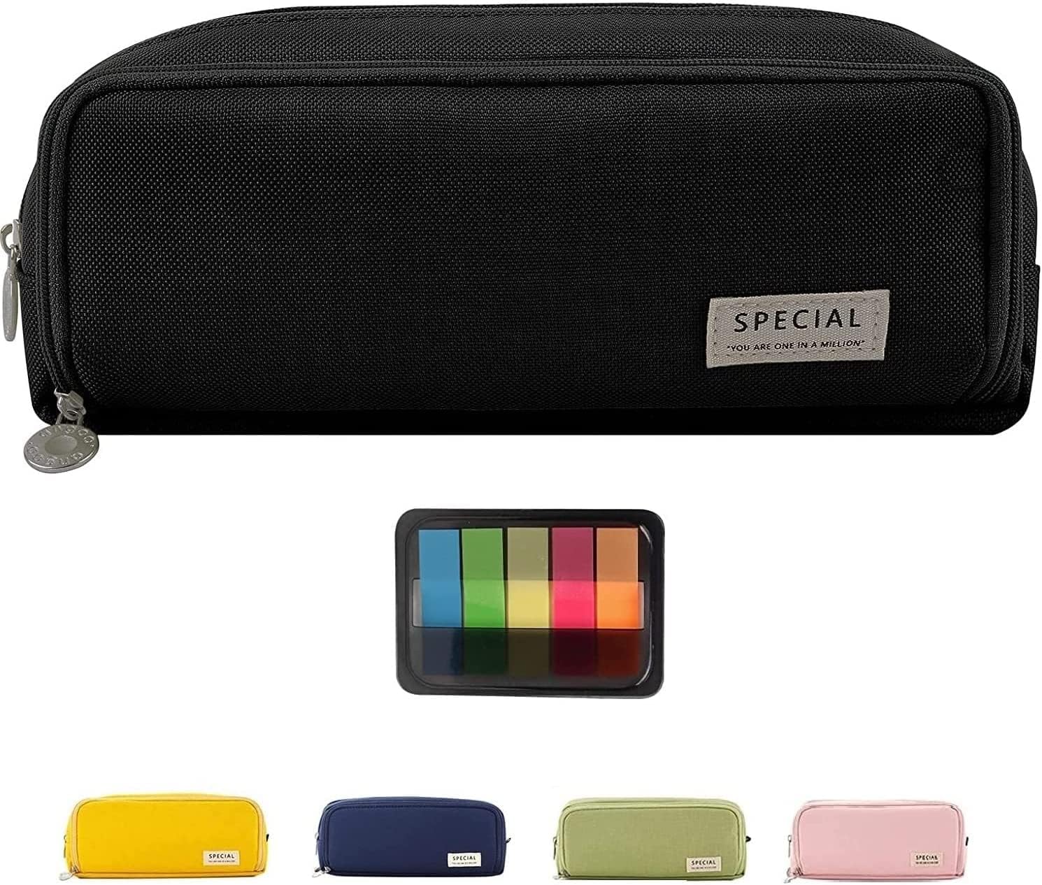 ペンケース おしゃれ 筆箱 シンプル 大容量 多機能 ペンポーチ 帆布 文具バッグ 付箋付き 小学生 男の子 女の子 高校生 大学生 人気 グレー 全商品オープニング価格 ペンケース おしゃれ 筆箱 シンプル 大容量 多機能 ペンポーチ 帆布 文具バッグ 付箋付き 小学生 男の子 女の子 高校生 大学生 人気 グレー 全商品オープニング価格