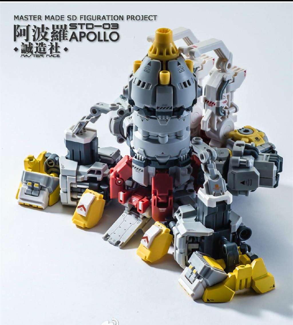 MASTER MADE SDT-03 Apollo + 改造パーツST-01 Amazon.co.jp: Master Made SDT-03 Apollo Third Party Transforming