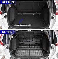 Vista 2 de Rongtaod Tapete de carga compatible con Honda CRV 2017-2022, forro de carga para maletero, revestimiento de maletero de elastómero termoplástico