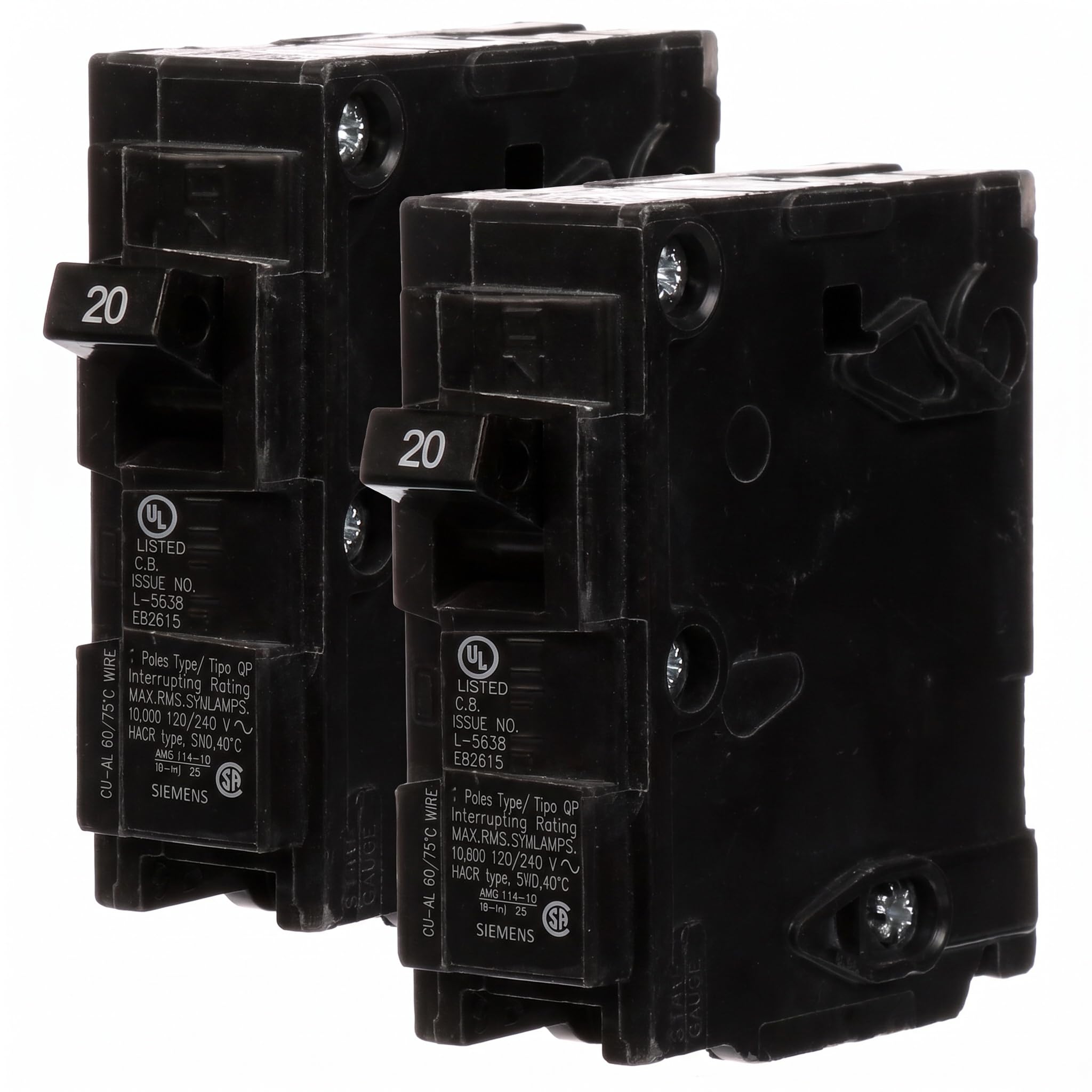 Siemens 20 Amp Circuit Breaker - Protect Your Home -21