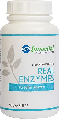 Miniatura 7 de Real Enzymes, 60 cápsulas, suplemento dietético para una mejor digestión