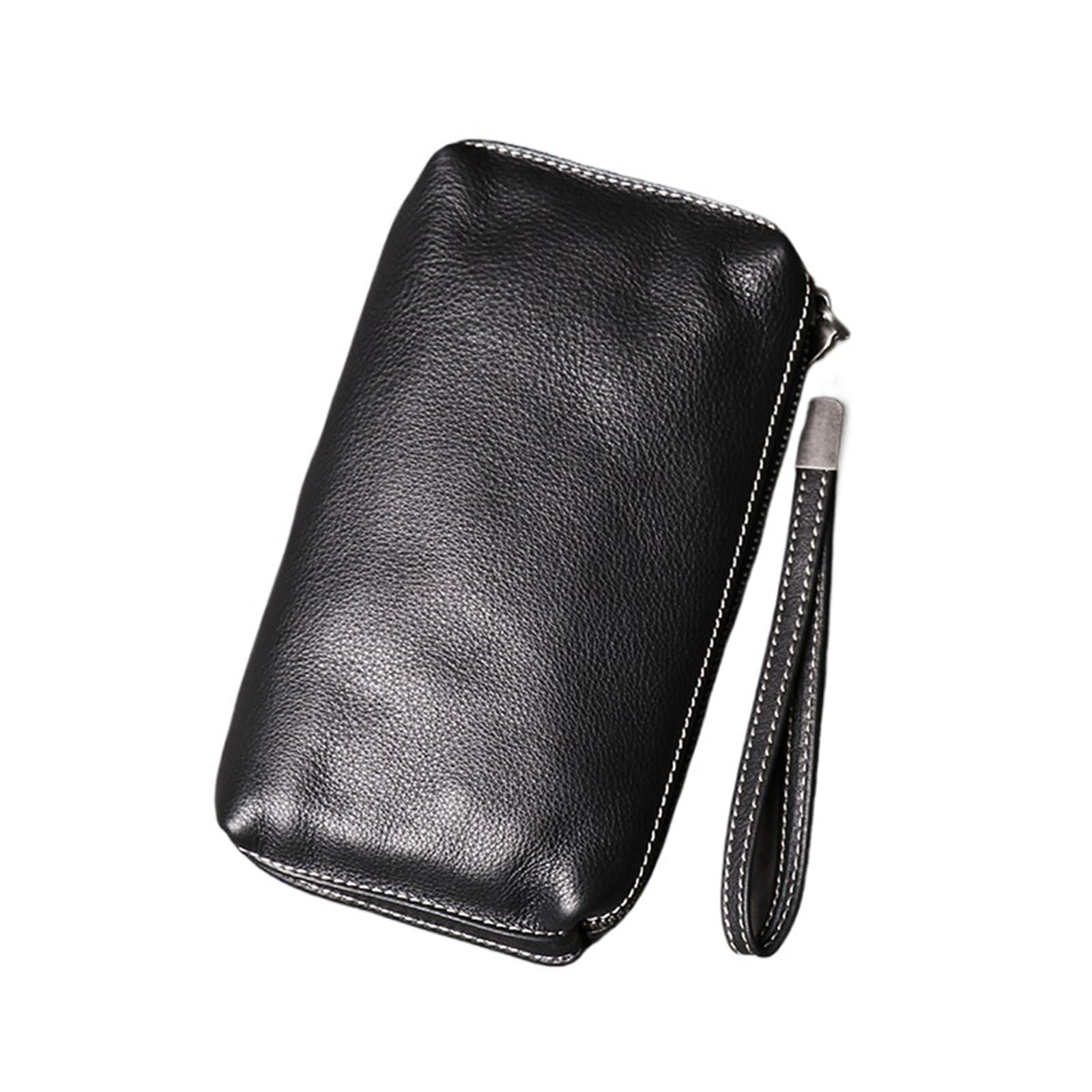 Cartera larga informal que soluciona el espacio para móvil y tarjetas 7