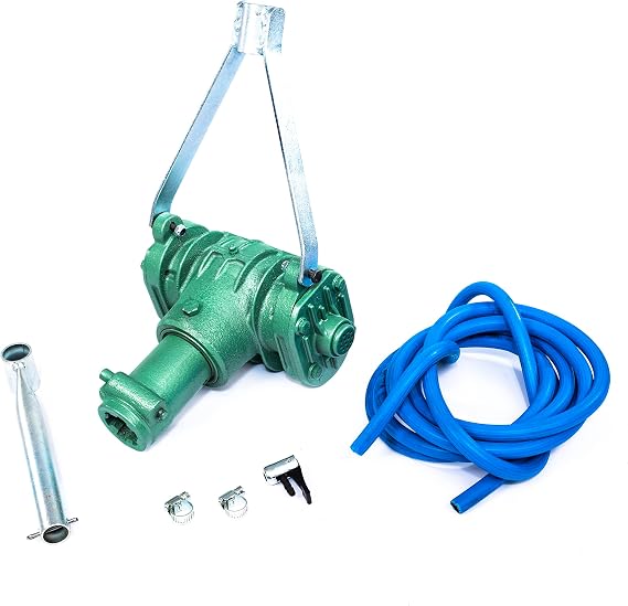 Spare Parts Holland - PTO Air Compact Compressor - Twin Cylinder Design with Hose Pipe - Portable Tractor-Powered Tire Inflation System - Air Hose