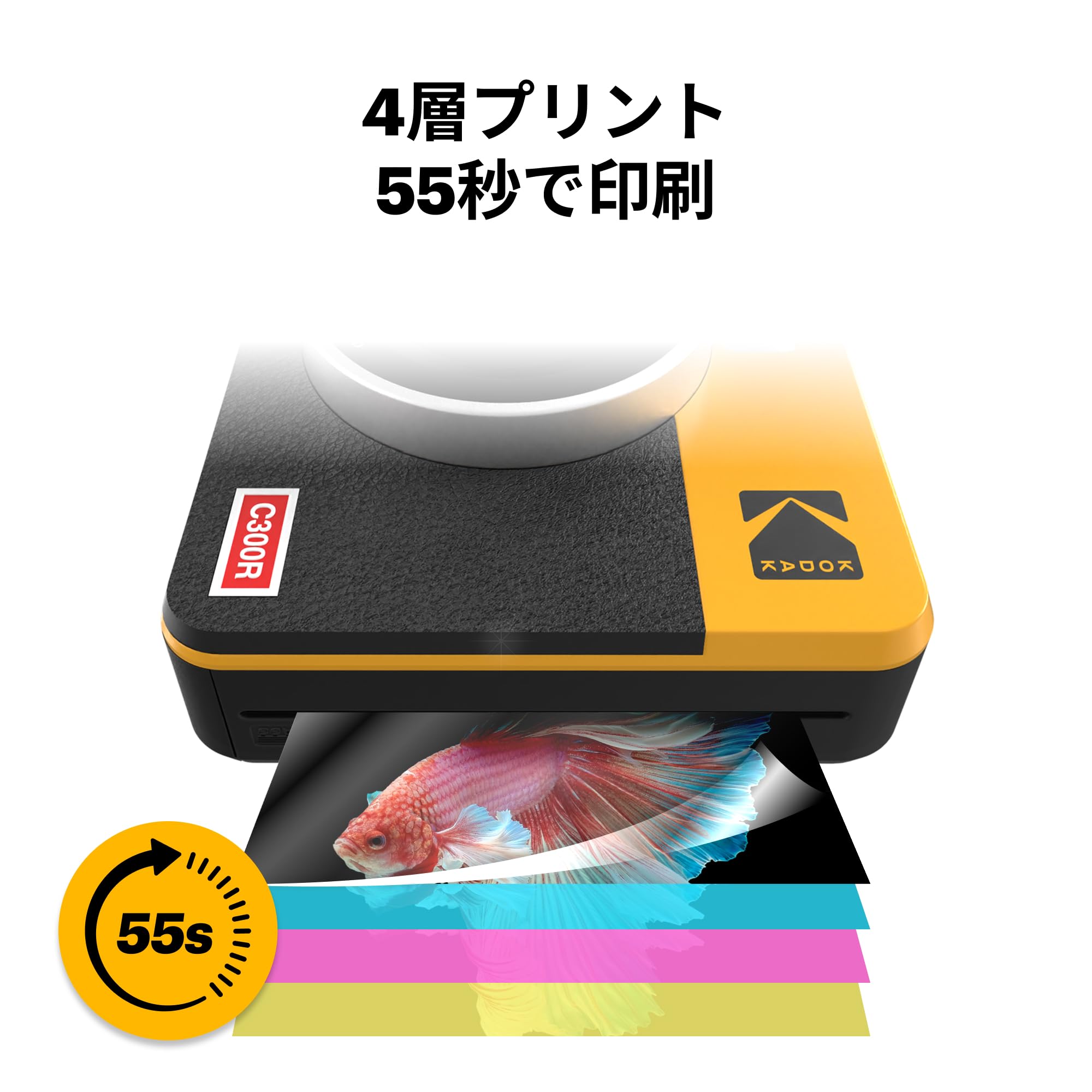 Kodak コダック ミニ3 レトロ 3x3 プリンタ + カートリッジセット コダック ミニショット3 レトロ ホワイトで即印刷
