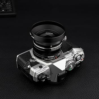 Amazon | Haoge LH-M48B メタルレンズフードシェード オリンパス