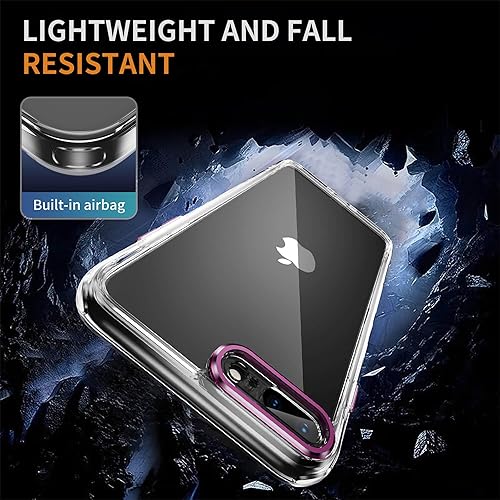 Miniatura 3 de ULAK Funda transparente compatible con iPhone 8 Plus, iPhone 7 Plus, delgada, suave, TPU a prueba de golpes, funda protectora para iPhone 7 Plus8