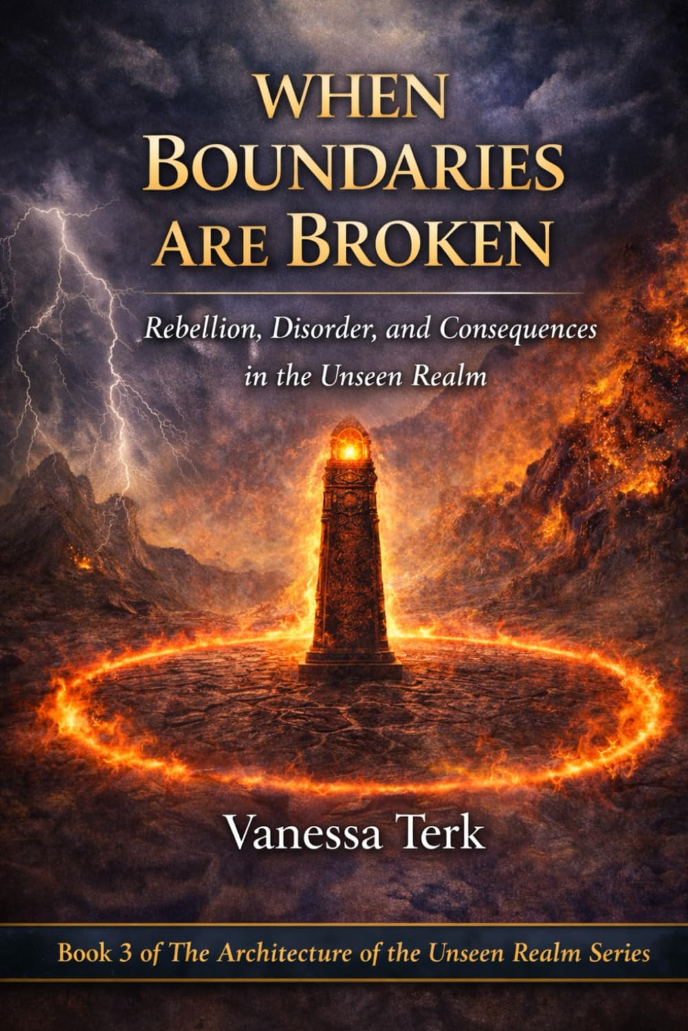 When Boundaries are Broken: Rebellion, Disorder, and Consequences in the Unseen Realm: 3 (The Architecture of the Unseen Realm)