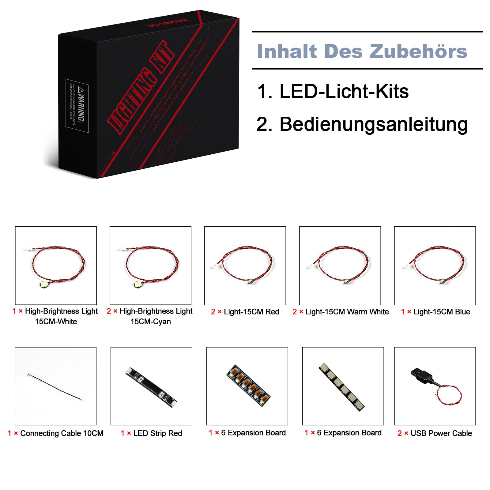 Juego de luces LED para Lego Speed Champions y coches de carreras BMW M4 GT3 y M Hybrid V8, iluminación decorativa para Lego 76922 — view 6