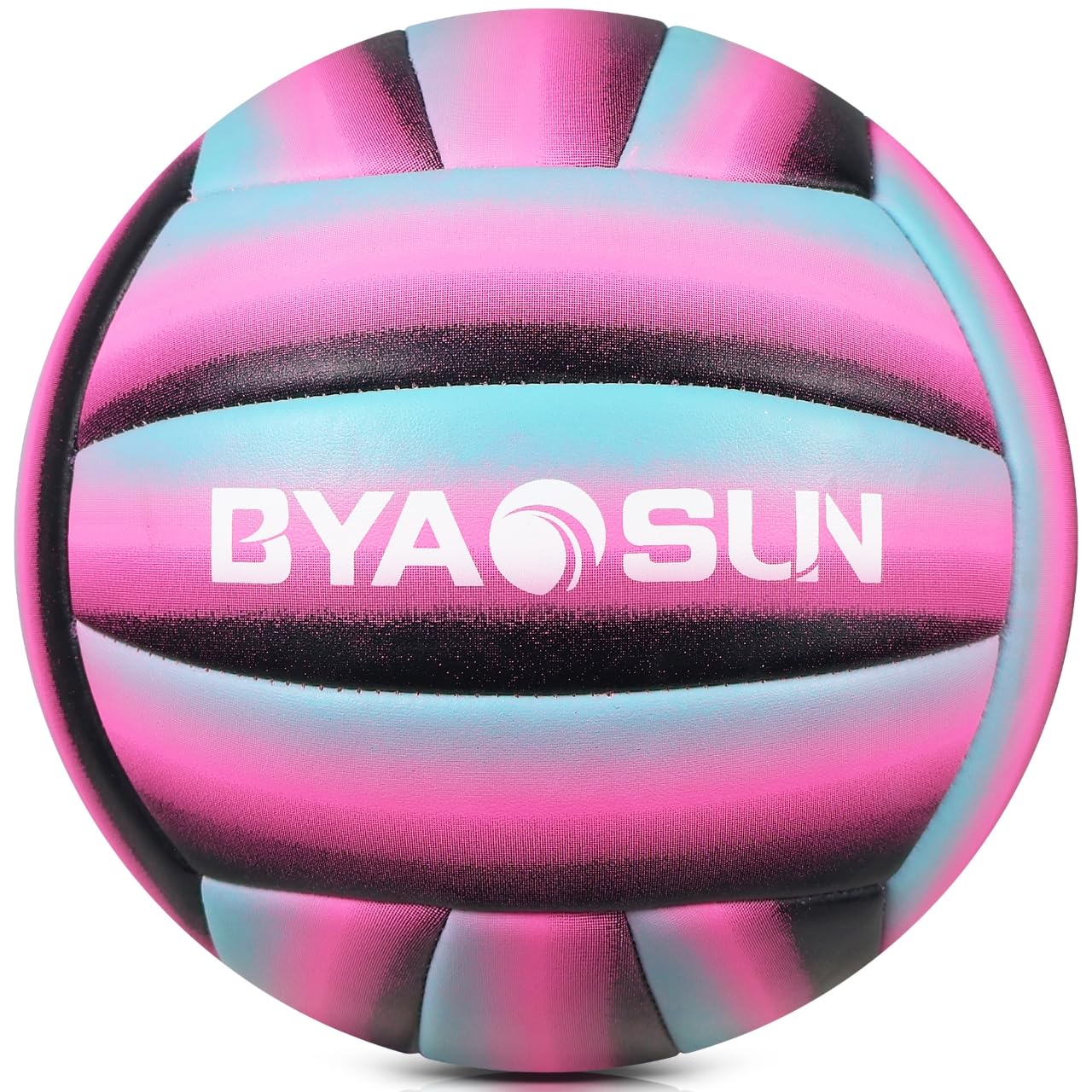BYAOSUN Soft Official Volleyball for Indoor Outdoor Beach, Size 5 Training Volleyball for Beginner Teenager Adult