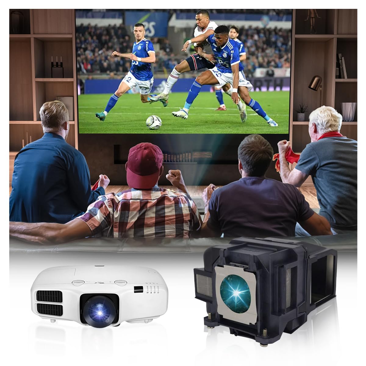 Lampada Proiettore Per Epson ELPLP87/V13H010L87 EB-535W EB-536Wi EB-520 EB-525W EB-530 EB-S03 EB-S17 EB-S18 EH-TW490 EH-TW570 EB-X18 EB-955W Videoproiettore