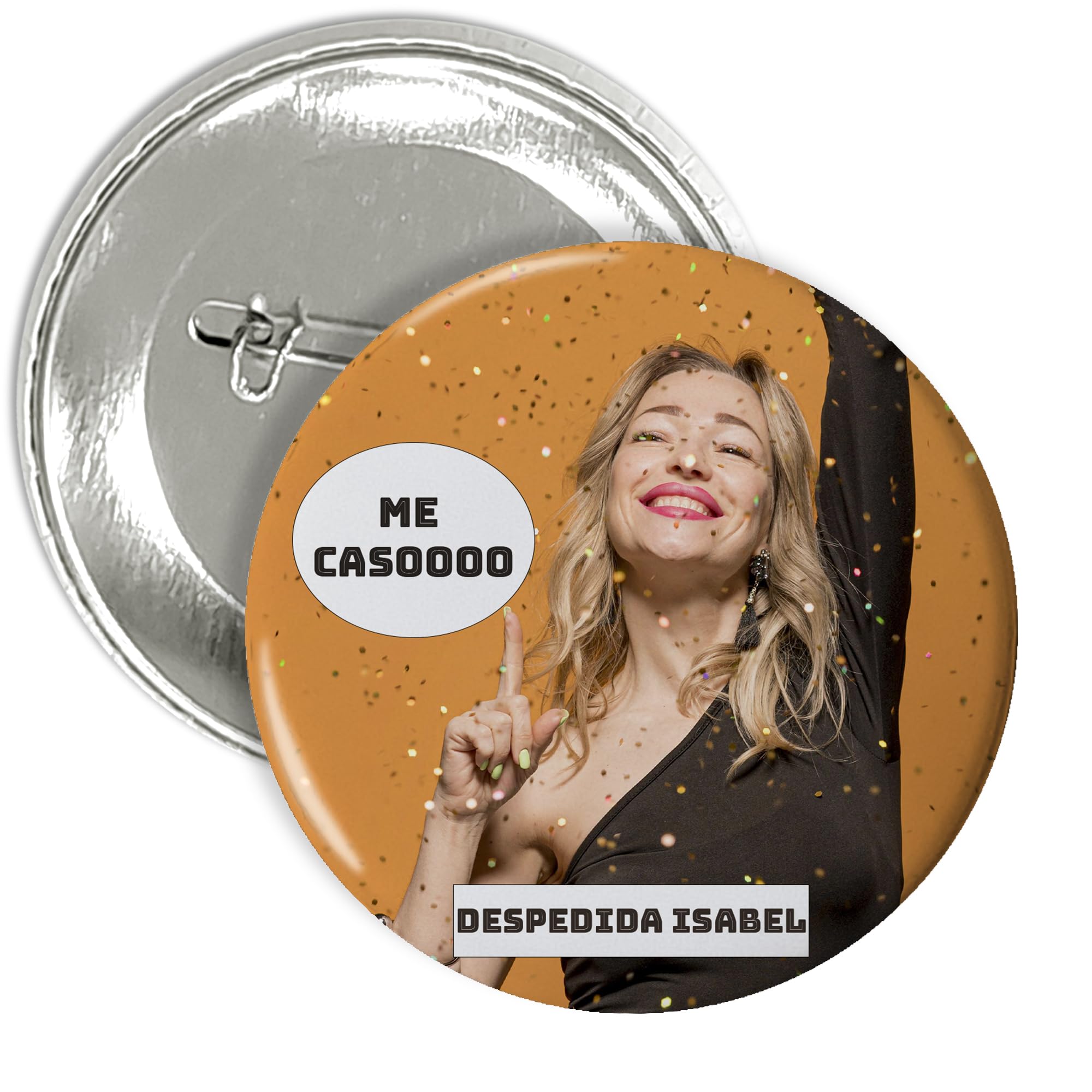 LolaPix Chapas boda personalizadas. Chapas personalizadas. Regalos personalizados. Regalos empresa. Detalle invitados. Merchandising. 59mm. Descuentos por cantidad. 25 Chapas Personalizadas