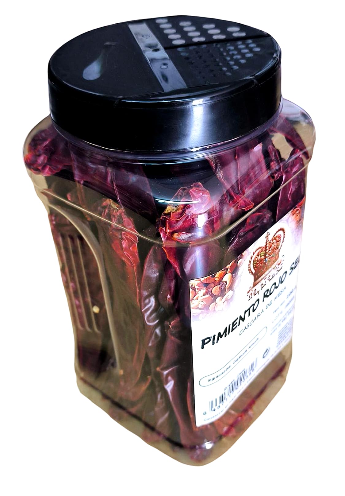 Pimiento Rojo Seco 200 gr - Cascara de mesa - El Rey el Fruto Seco