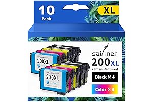 SAILNER Remanufactured Epspn Ink 200 Cartridges