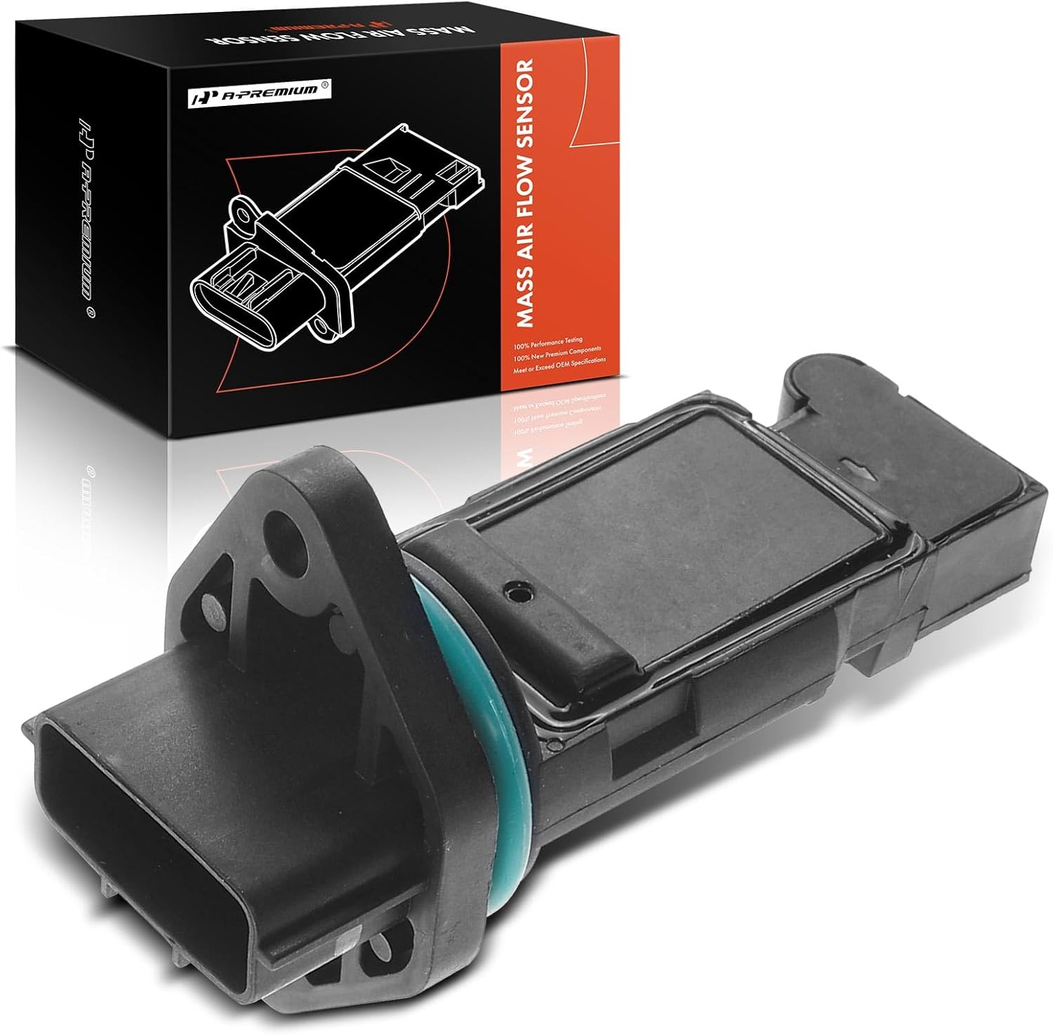 A-Premium Mass Air Flow Sensor Meter [5-Pins] Compatible with Nissan Pathfinder 2002-2003 V6 3.5L, Replace# 226806N21A