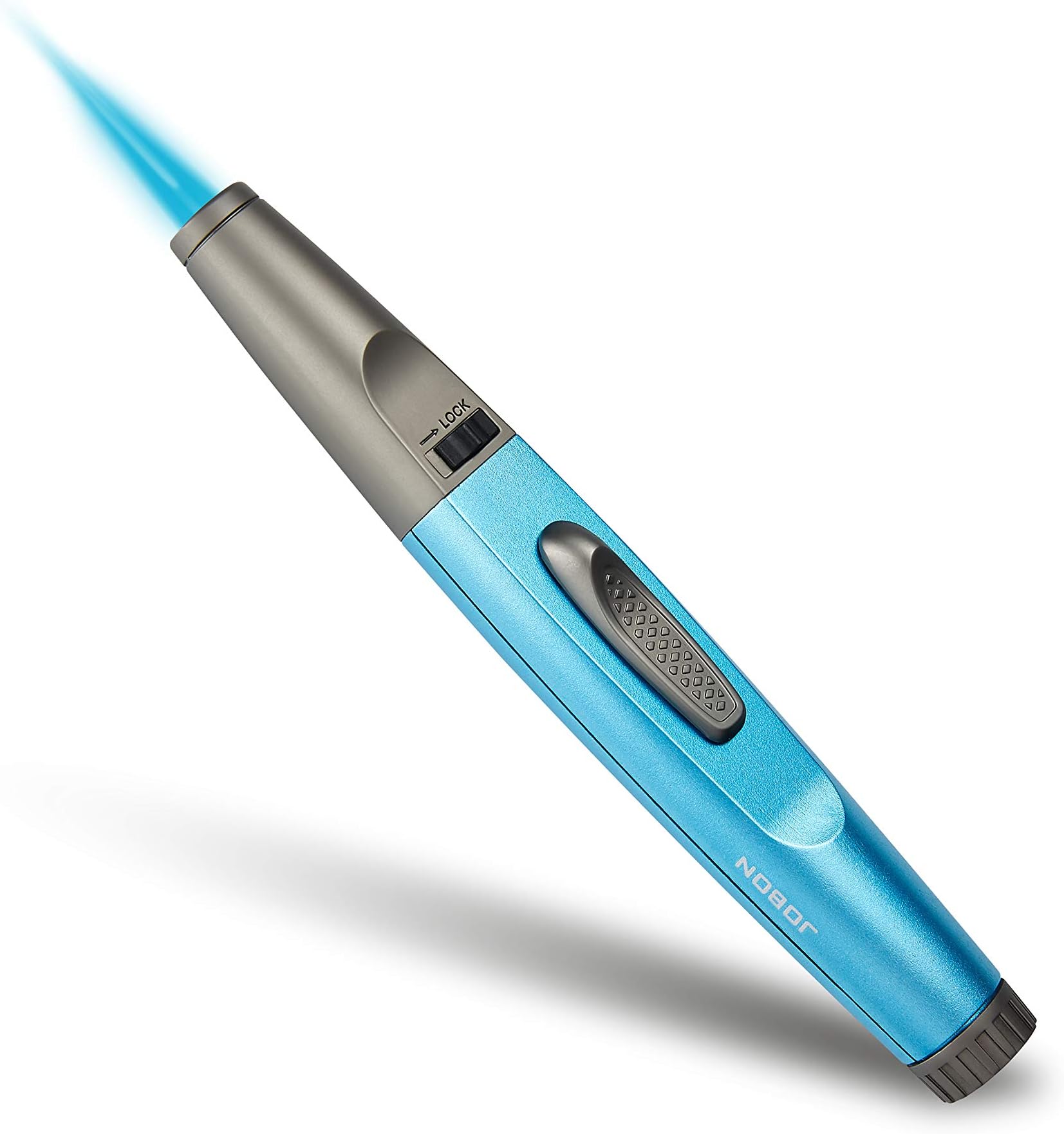 Zoocura Torch Lighter, Refillable Butane Lighters Jet Flame Portable Adjustable Lighters for Grill BBQ Camping (Butane Gas Not Included)