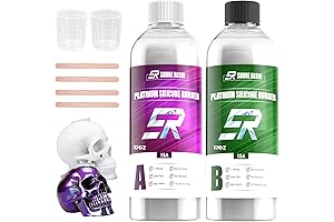 Platinum Silicone Mold Making Kit for DIY Soap and Resin Casting