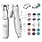 Royal Angels Rechargeable Baby Nail Clippers 20 in 1, Safe Electric Nail Trimmer, Baby Nail Kit, Additional Replacements, Newborn Toddler Toes and Fingernails, Trim and Polish (Rechargeable, Snow)