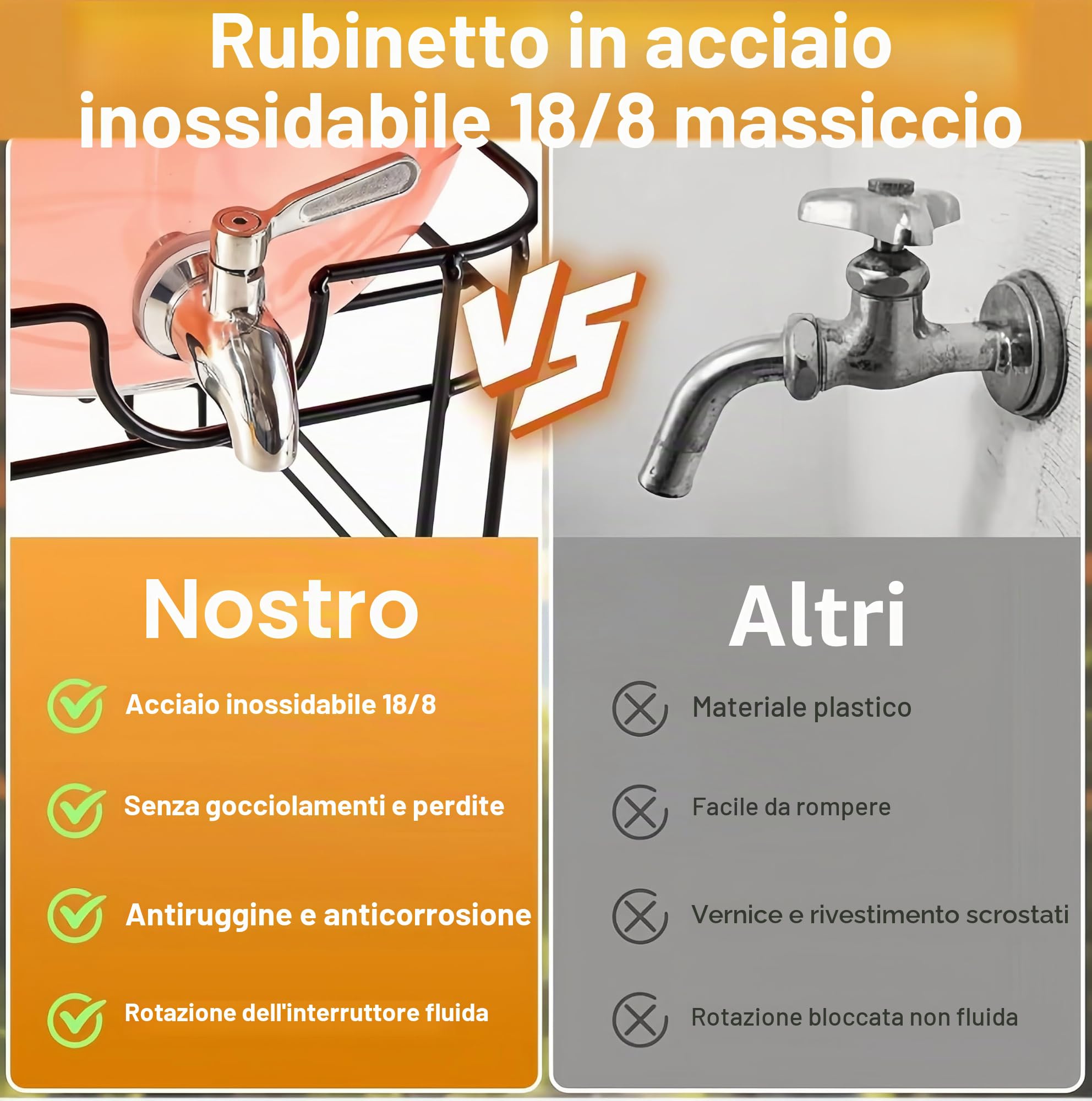 2 dispenser per bevande in vetro da 4 l, con supporto, dispenser per bevande in vetro, con rubinetto per succhi di frutta ghiacciati, acqua, bevande fatte in casa, feste, matrimoni