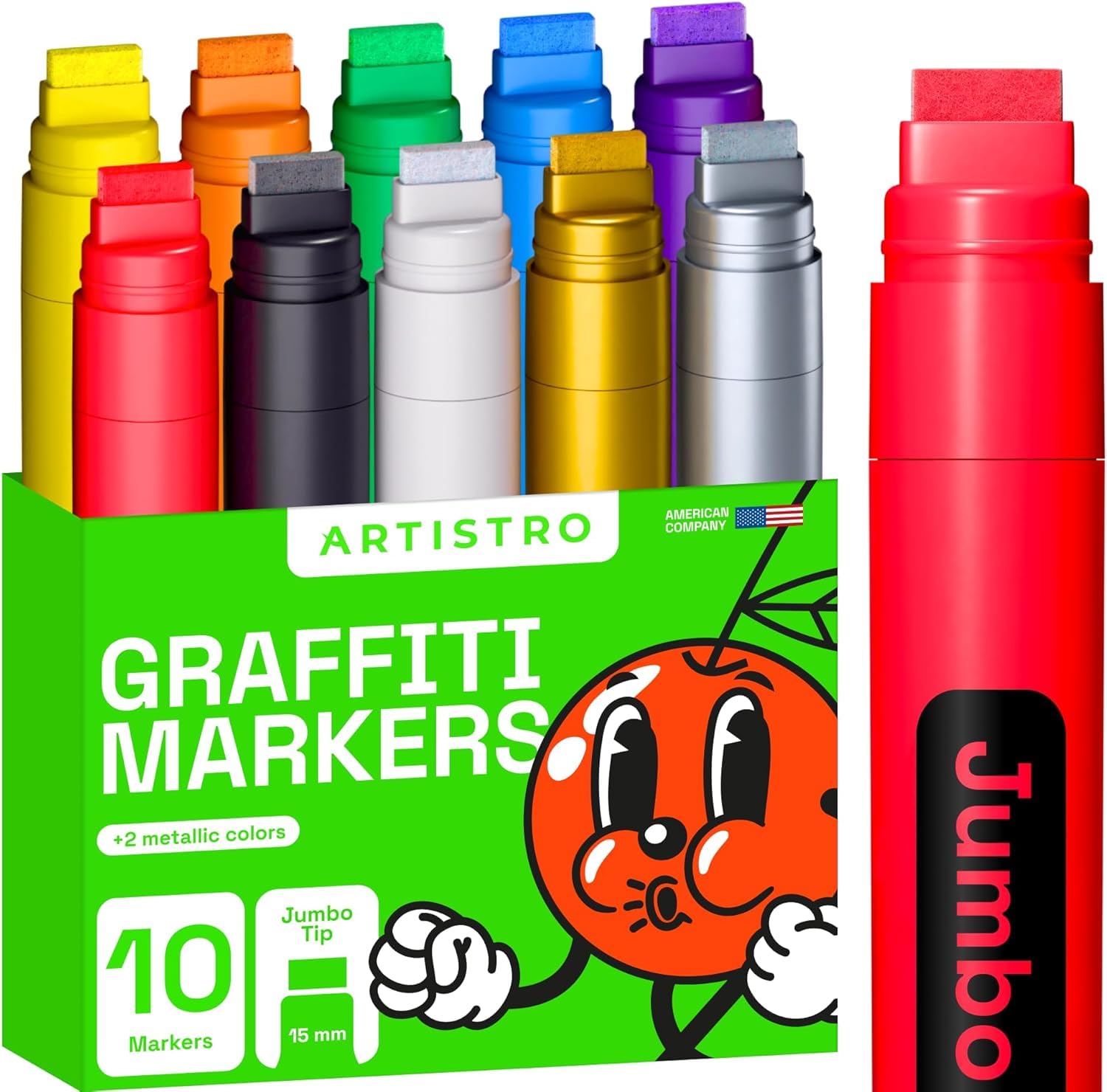 Artistro Marker, Zeichenset, Acryl-Marker, Holz, Leinwand, Keramik, Glas, Wandgemälde, Poster, Kunstzeitschriften, Kalligraphie