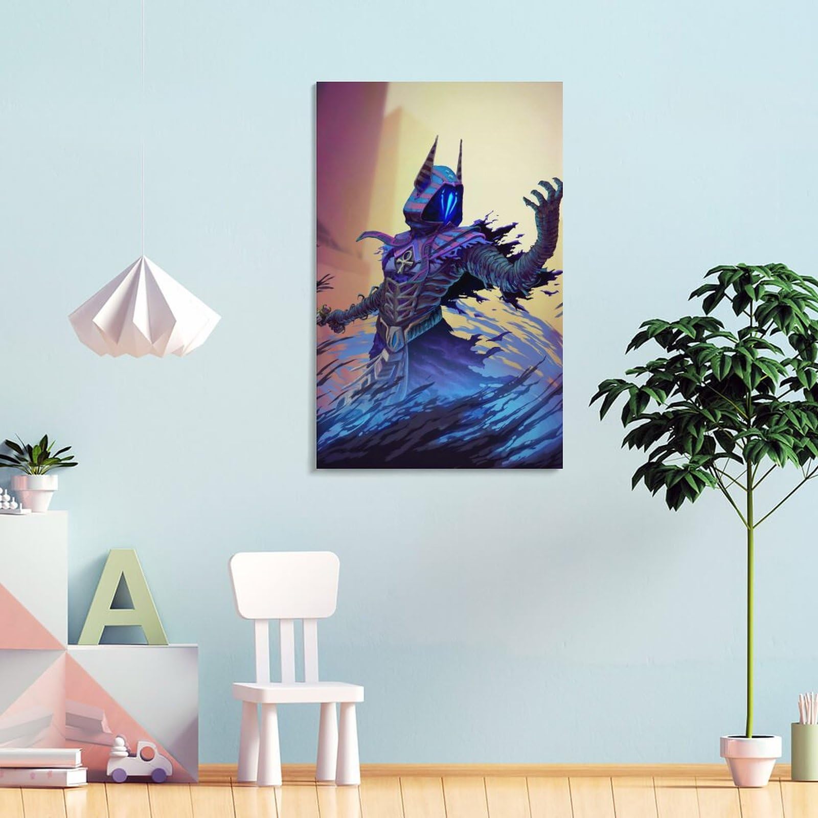 Amazon.co.jp: 絵画 Omen ヴァロラント ポスター 装飾画 Frame