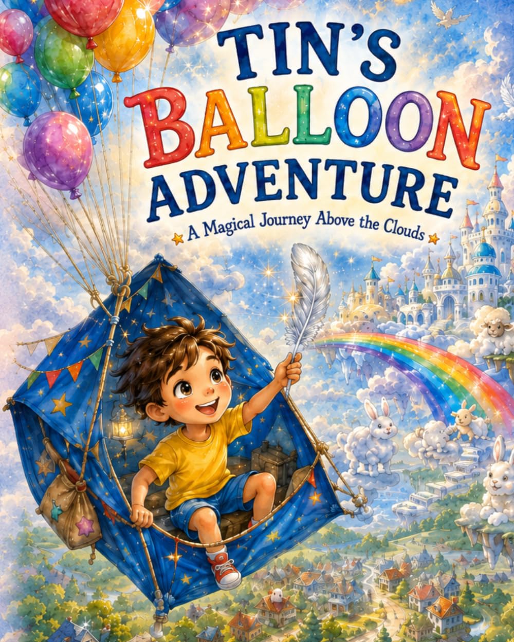 Tin's Balloon Adventure: A Magical Journey Above the Clouds