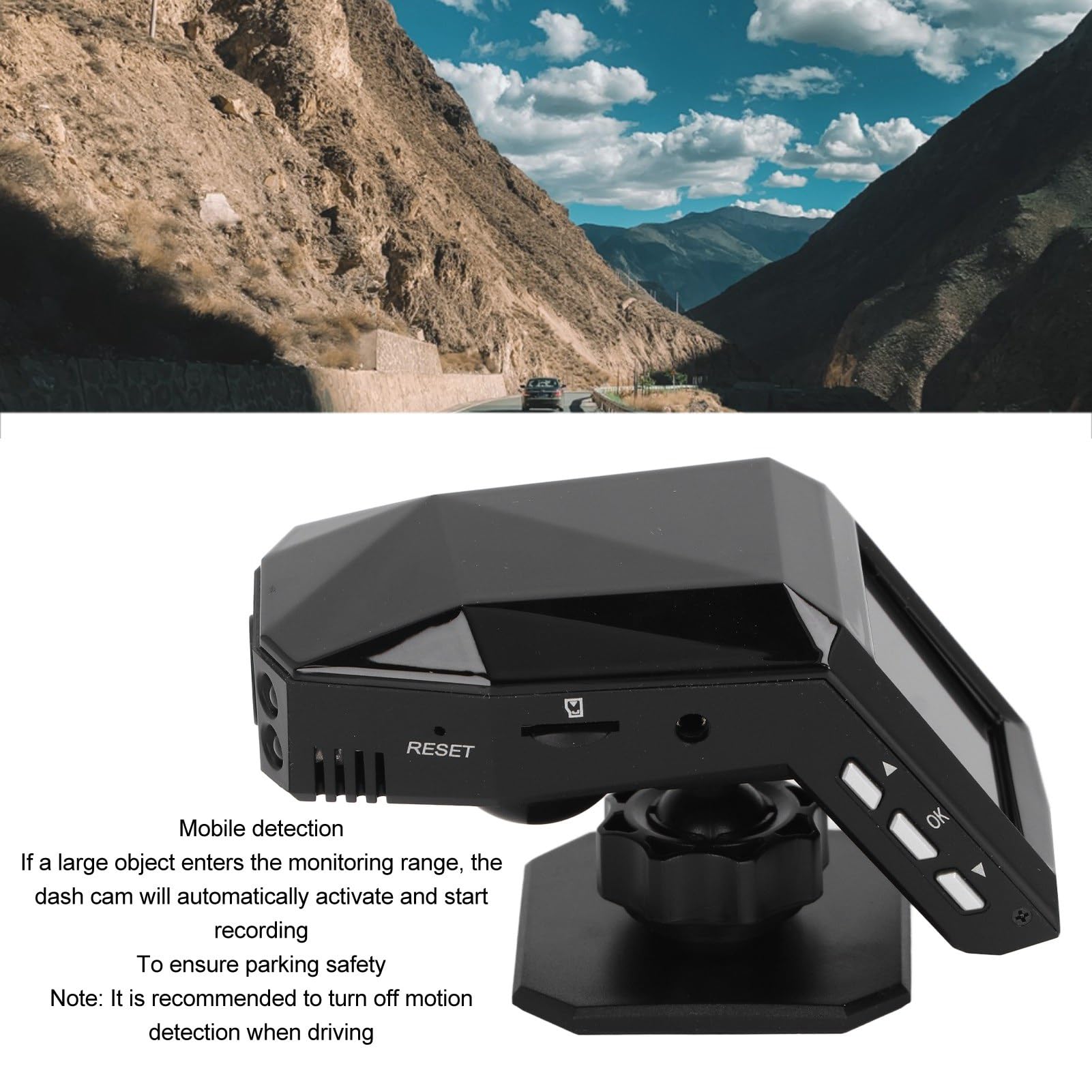 Dash Cam Anteriore Posteriore, Videoregistratore Digitale per Auto, Telecamera per Cruscotto con Visione Notturna HD da 10 MP, Videocamera per Registratore Dash Cam Profumo