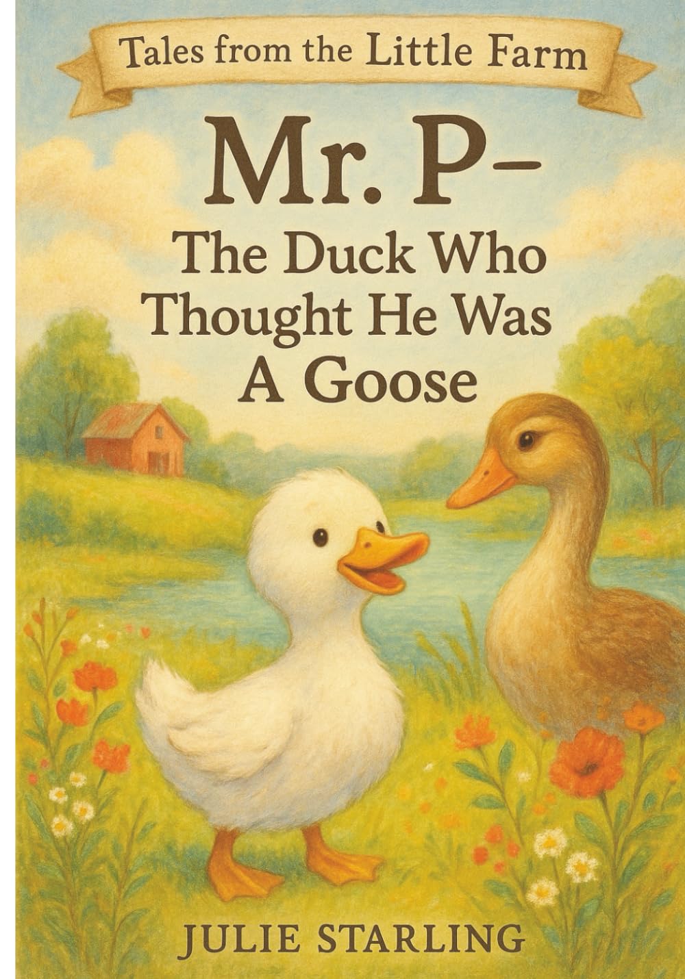 Mr. P - The Duck Who Thought He Was A Goose (Tales From The Little Farm)