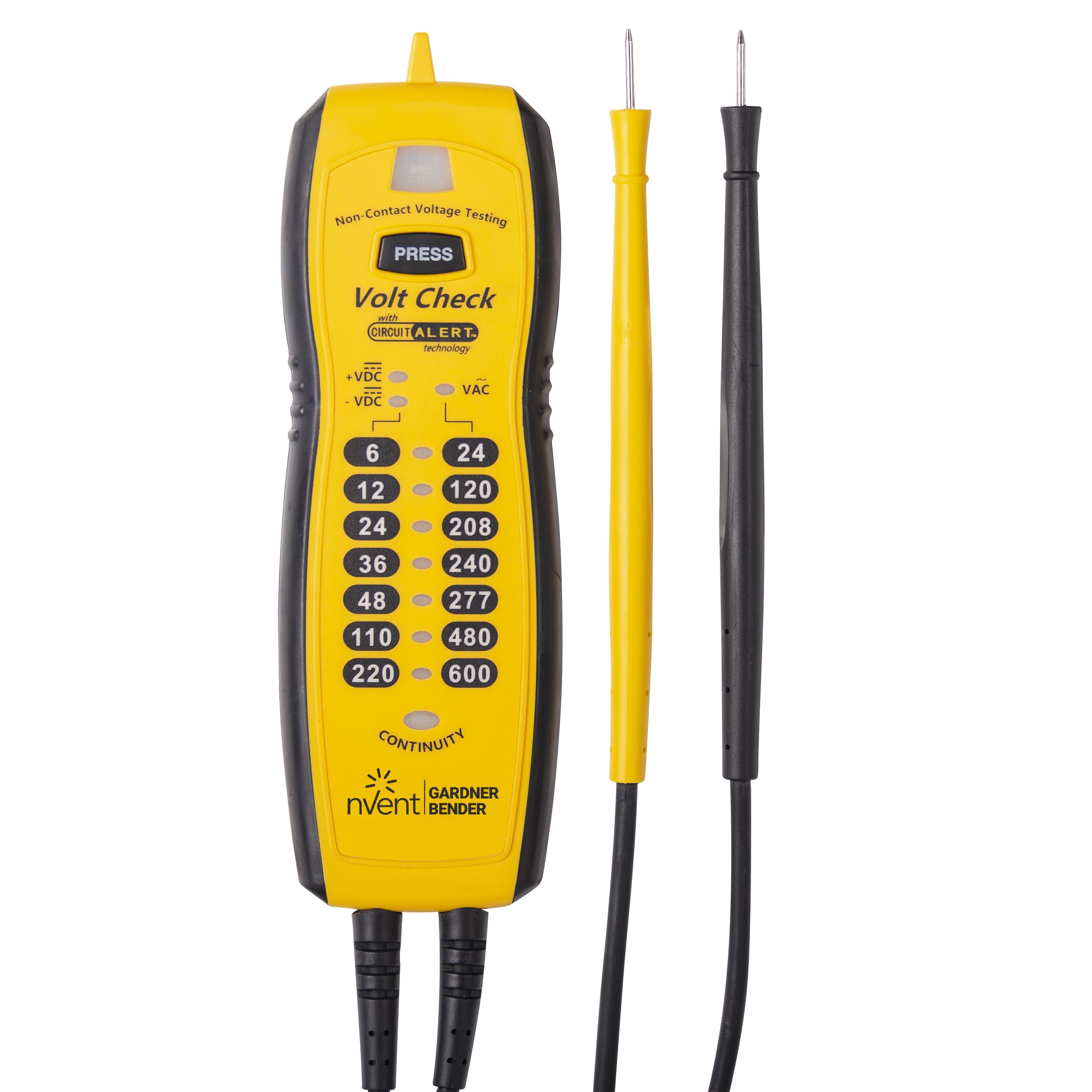 Sperry Instruments VC61000 Volt Check Voltage & Continuity Tester, Black & Yellow — Amazon image 6